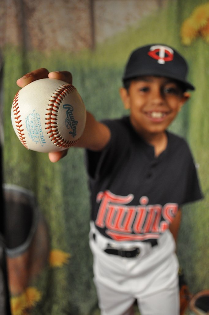 Gina Rasicci, Child Portrait, Baseball, Portrait, Photography